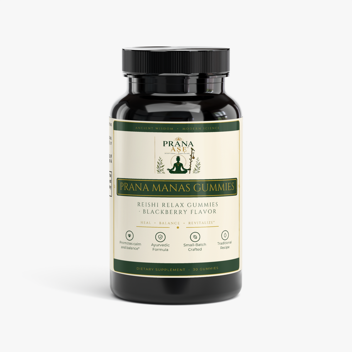 Prana Ase Calm Mood & Relaxation — Reishi Gummies