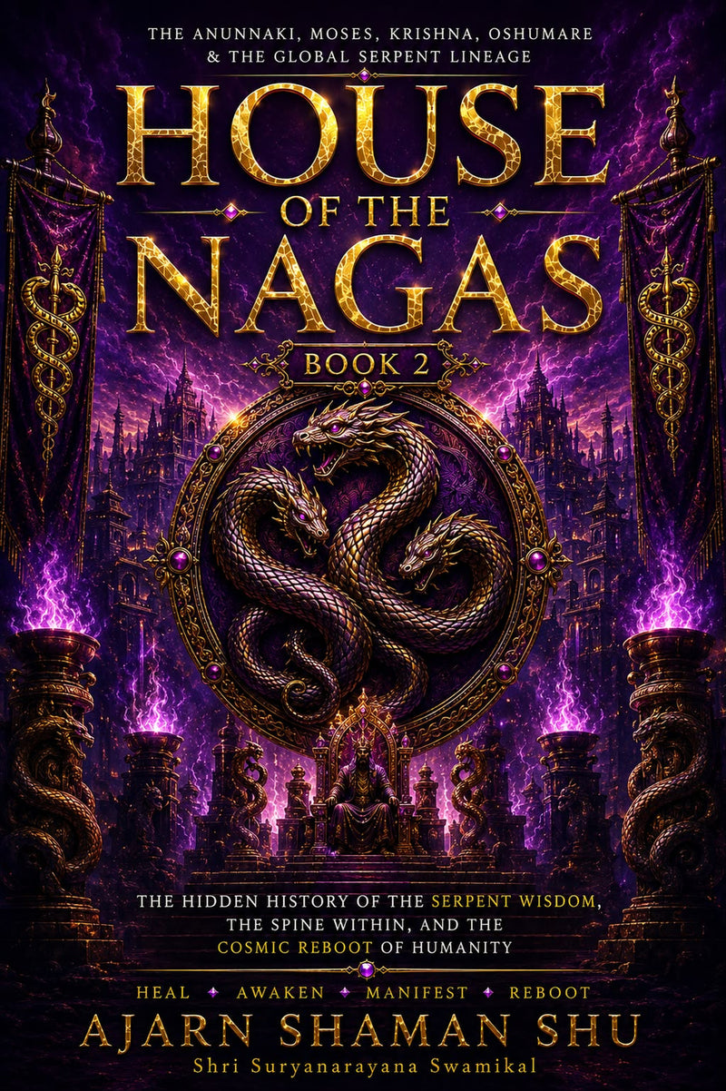 House of the Nagas - Book 2: The Anunnaki, Moses, Krishna, Oshumare, and the Global Serpent Lineage — The Hidden History of the Serpent Wisdom, the Spine Within, and the Cosmic Reboot of Humanity