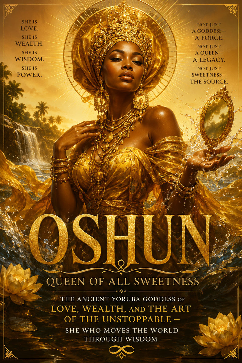 Oshun: Queen of All Sweetness: The Ancient Yoruba Goddess of Love, Wealth, and the Art of the Unstoppable — She Who Moves the World Through Wisdom