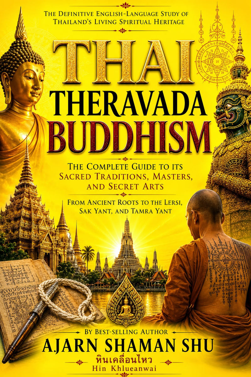 Thai Theravada Buddhism: The Complete Guide to Its Sacred Traditions, Masters, and Secret Arts — From Ancient Roots to the Lersi, Sak Yant, and Tamra Yant