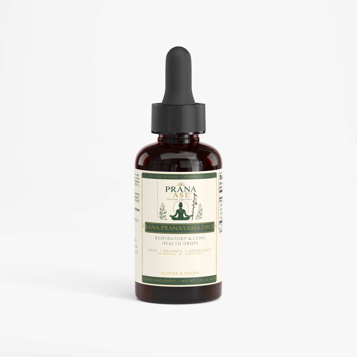Prana Ase Clear Breathing Comfort — Menthol & Mullein Drops