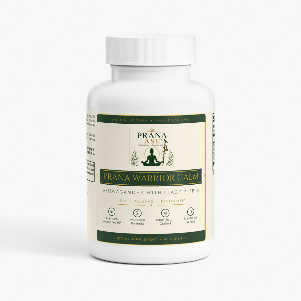 Prana Ase Stress & Cortisol Balance — Ashwagandha Support