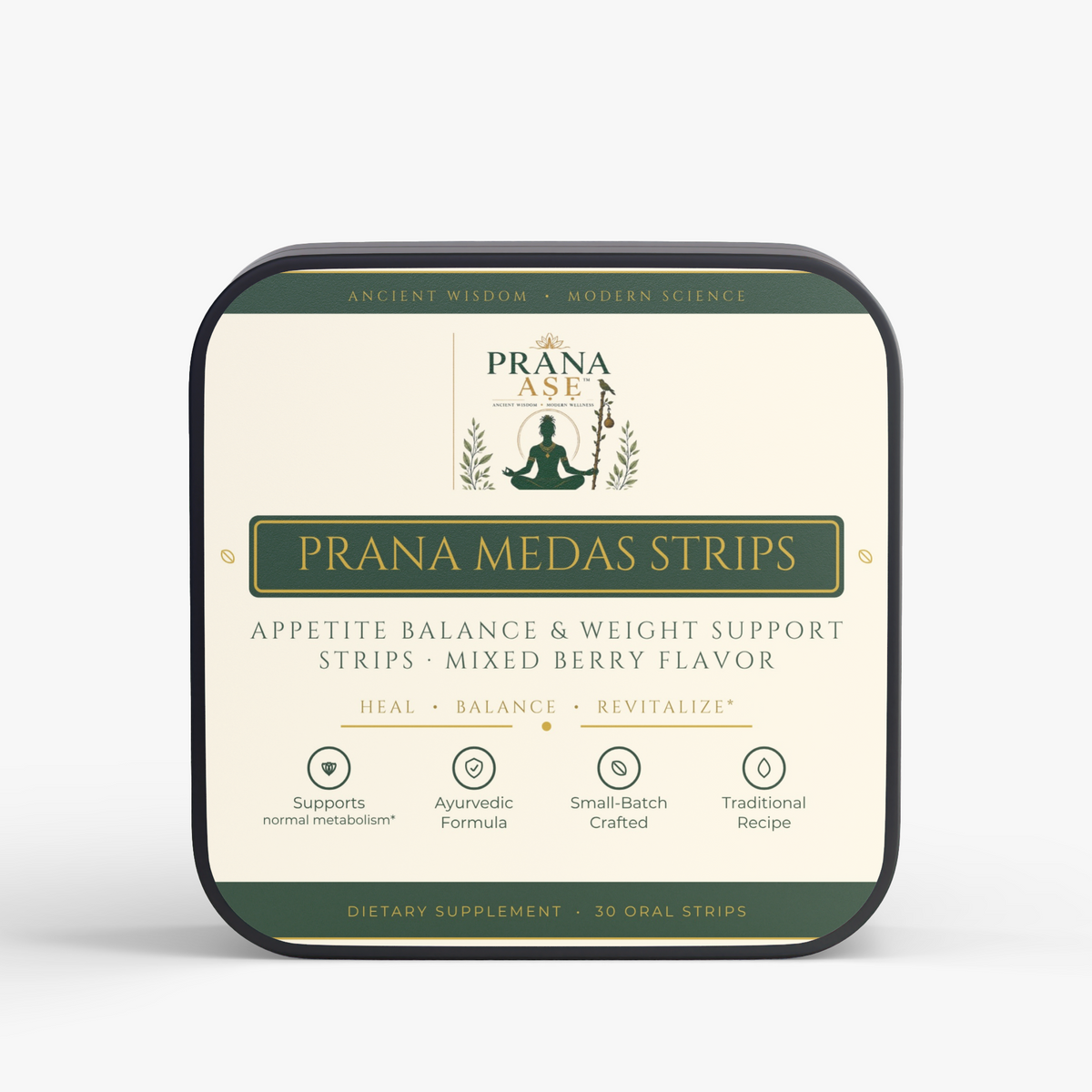 Prana Ase Healthy Weight — Saffron & Chromium Appetite Support
