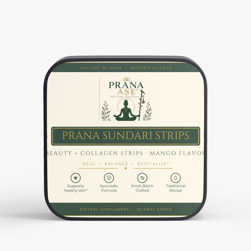 Prana Ase Skin, Hair & Beauty — Collagen & Vitamin E Strips