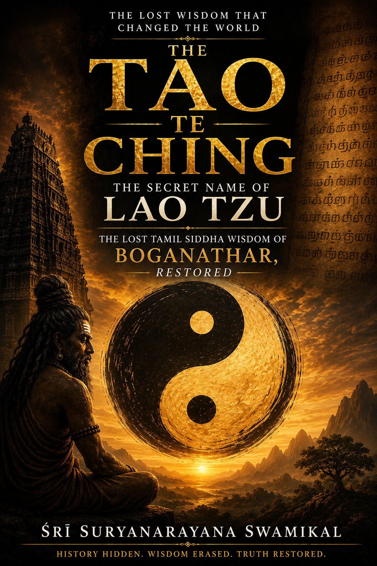 The Tao Te Ching: A Tamil Siddha Reading of Lao Tzu — Boganathar, Kundalini, and the Shiva-Shakti Roots of Daoism